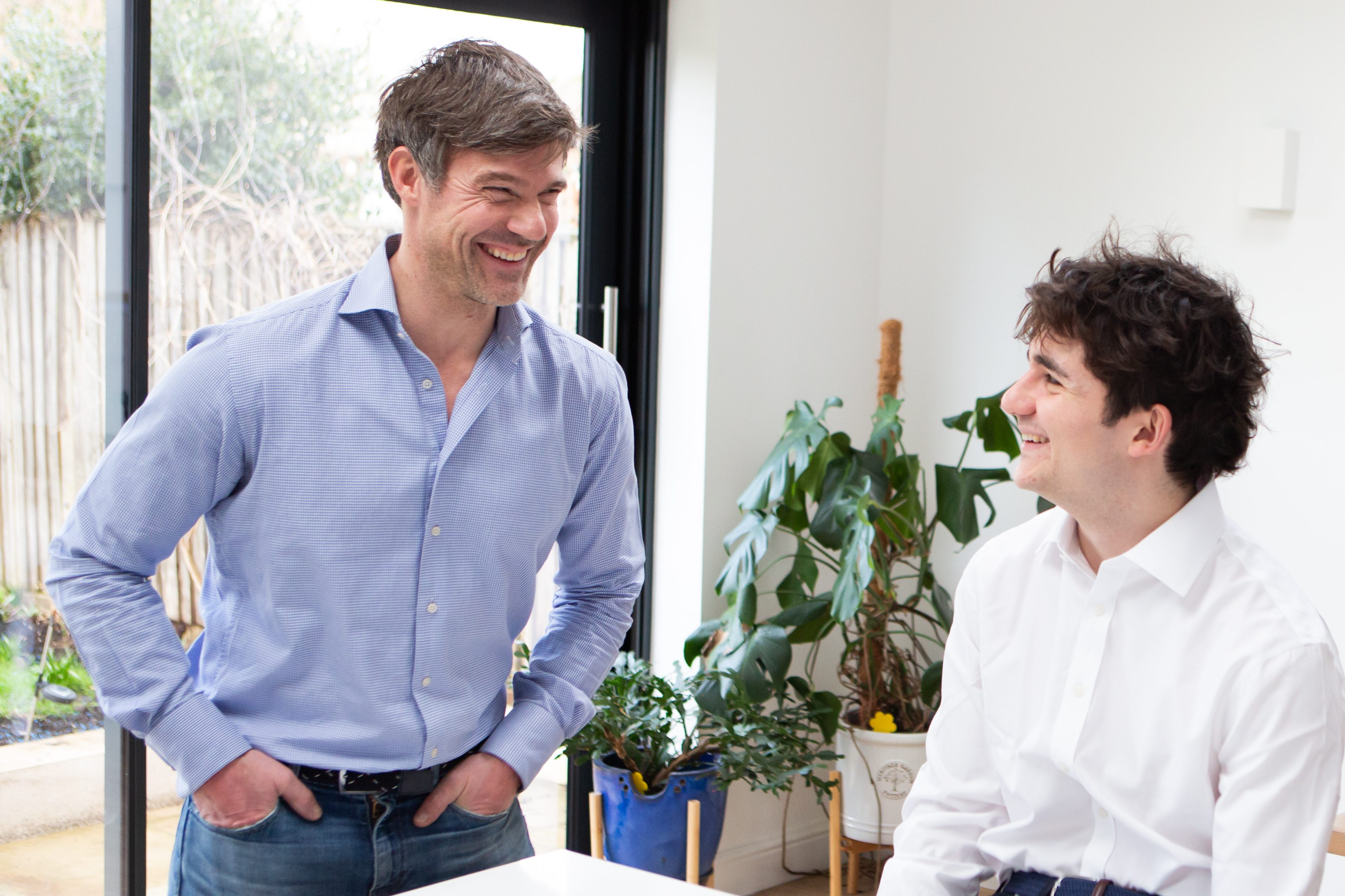 Boh Tjarks and Joe Short, the Visible Ads team